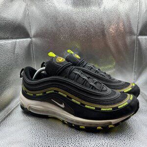Size 11 Nike Air Max 97 Undefeated Black Volt Men's Sneaker Shoes DC4830-001